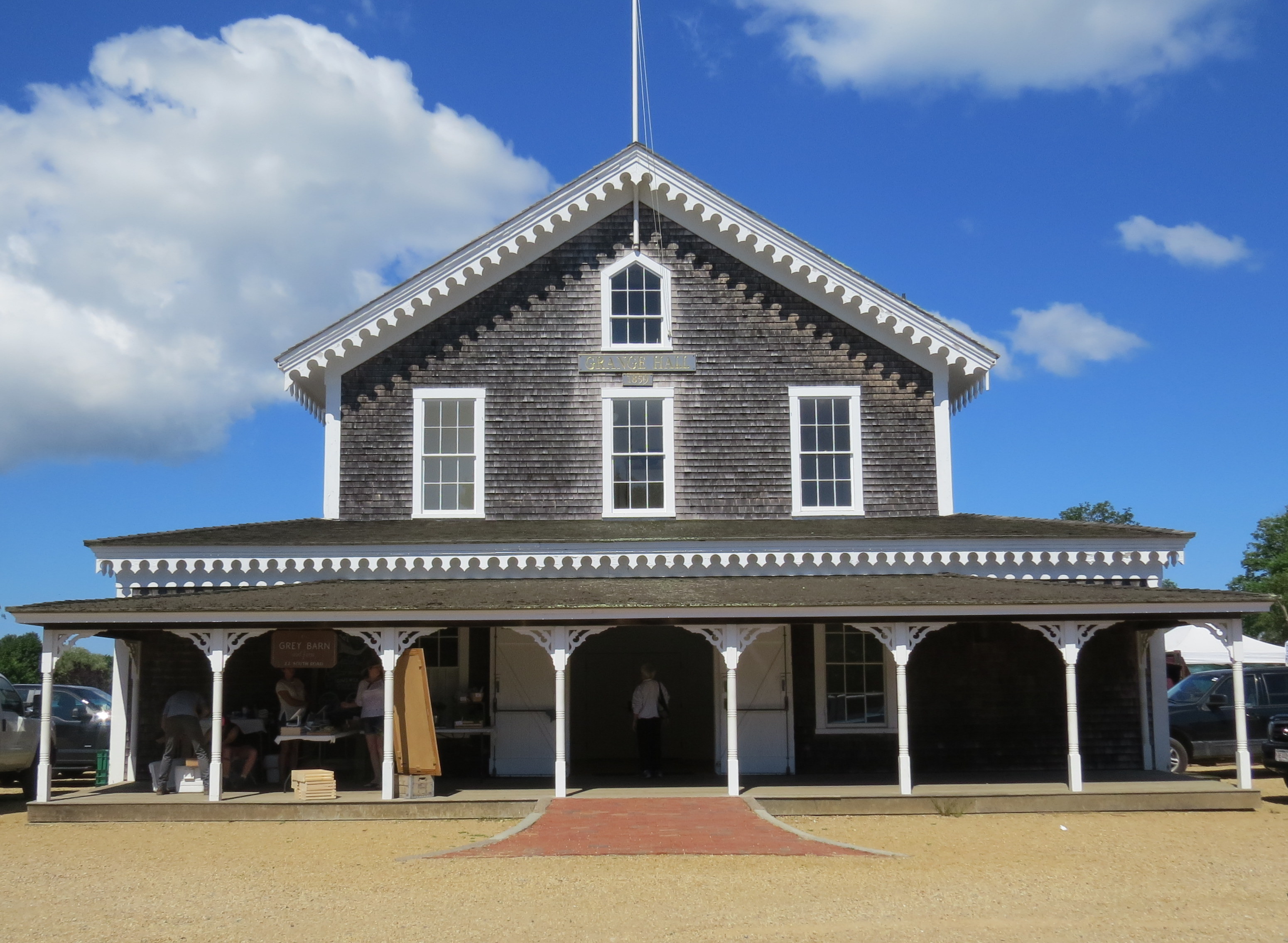 Grange Hall, Home of the West Tisbury Farmers Market