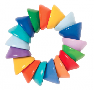 Baby Cones Bright Teething Ring, Holiday Gifts for Children
