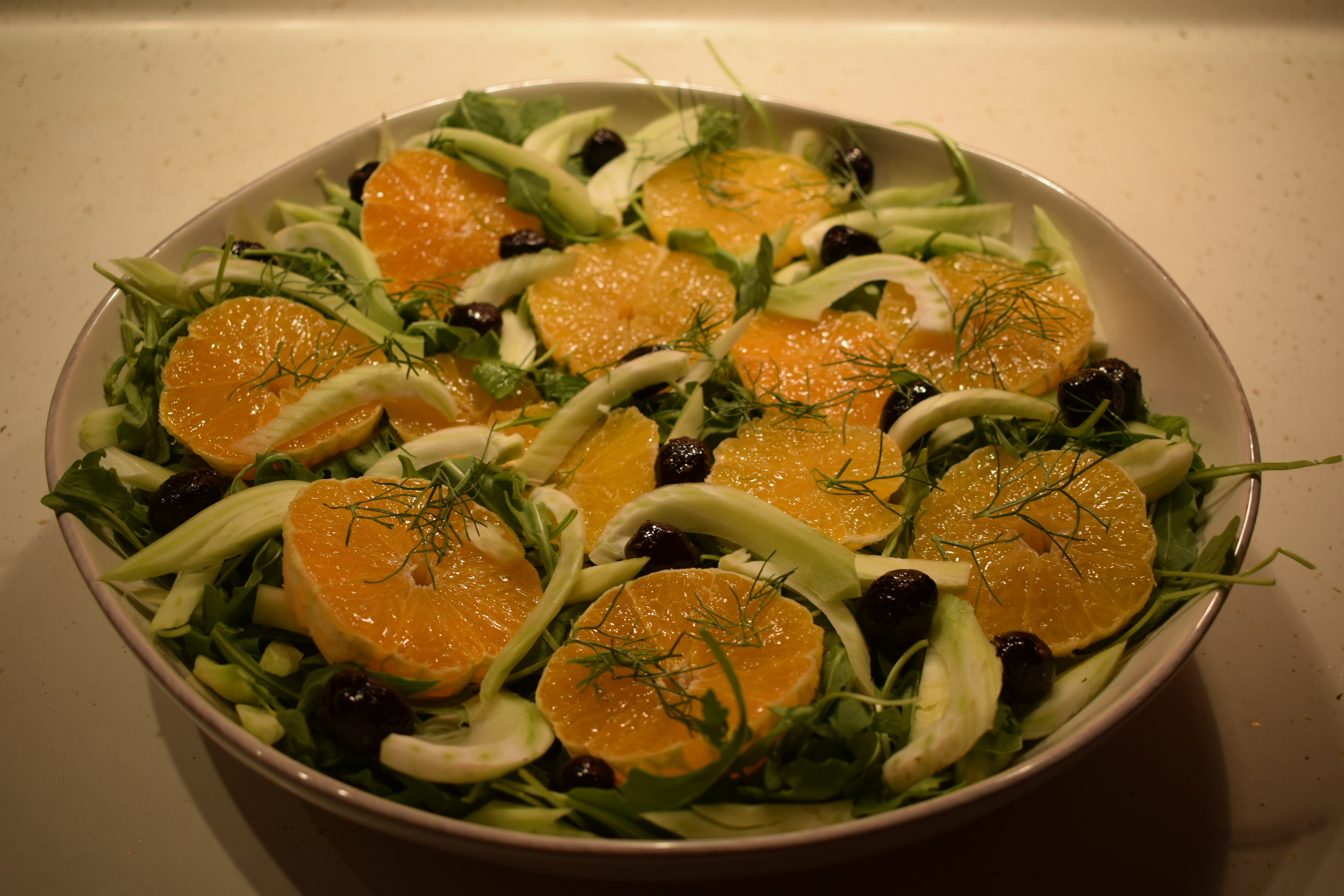 Arugula, Orange and Fennel Salad