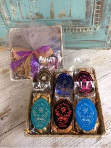 Q's Nuts Gift Basket, Thank You Gifts for Your Hosts