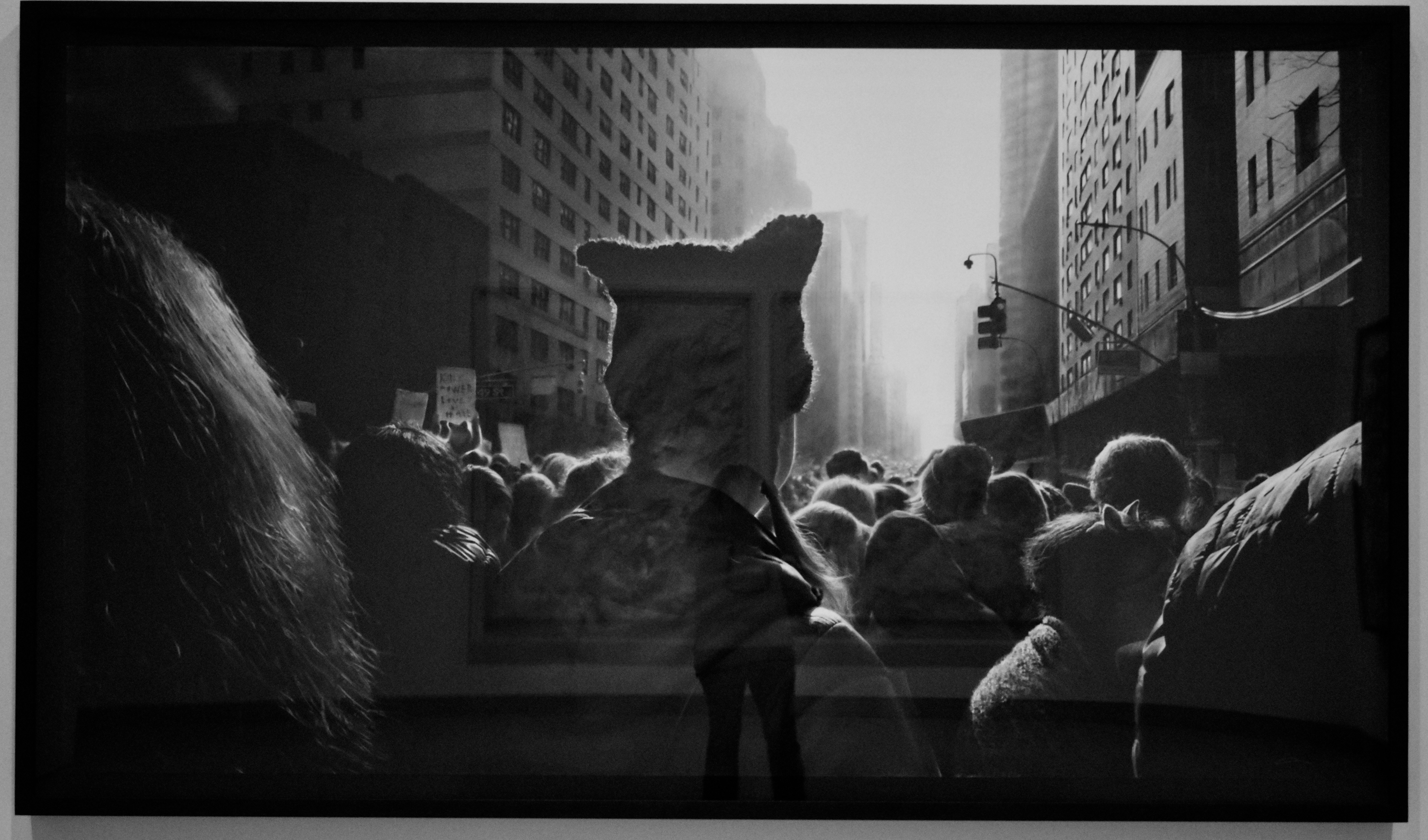 Photo of Robert Longo's Untitled, Black Pussy Hat i Women's March, It's the weekend number 31