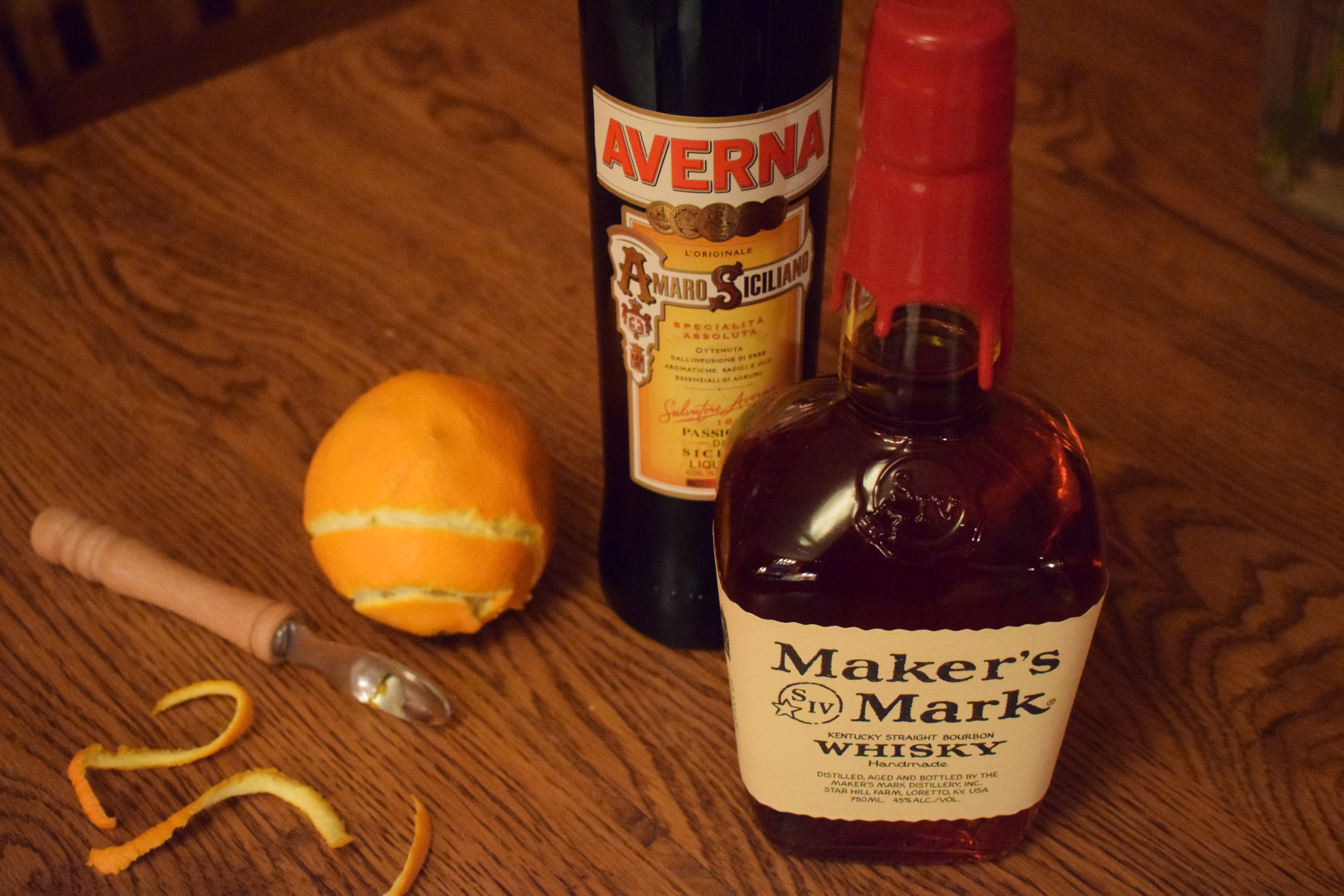Bitter Southerner Cocktail Ingredients