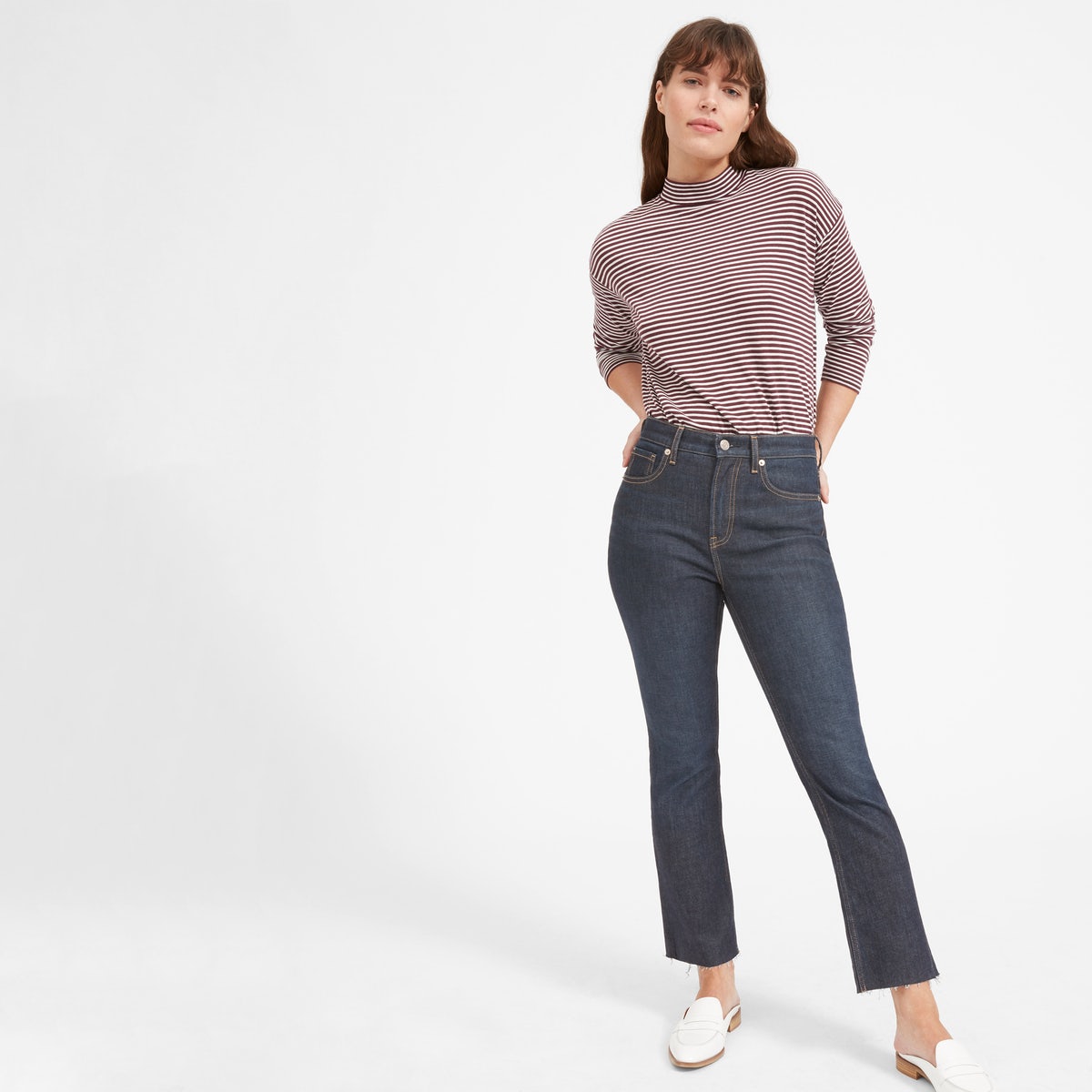 Four Spring Wardrobe Outfits Created Using Everlane Clothing