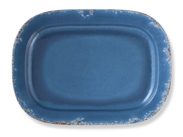 Williams Sonoma Rustic Blue Platter