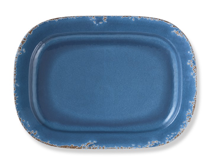 Williams Sonoma Rustic Blue Platter