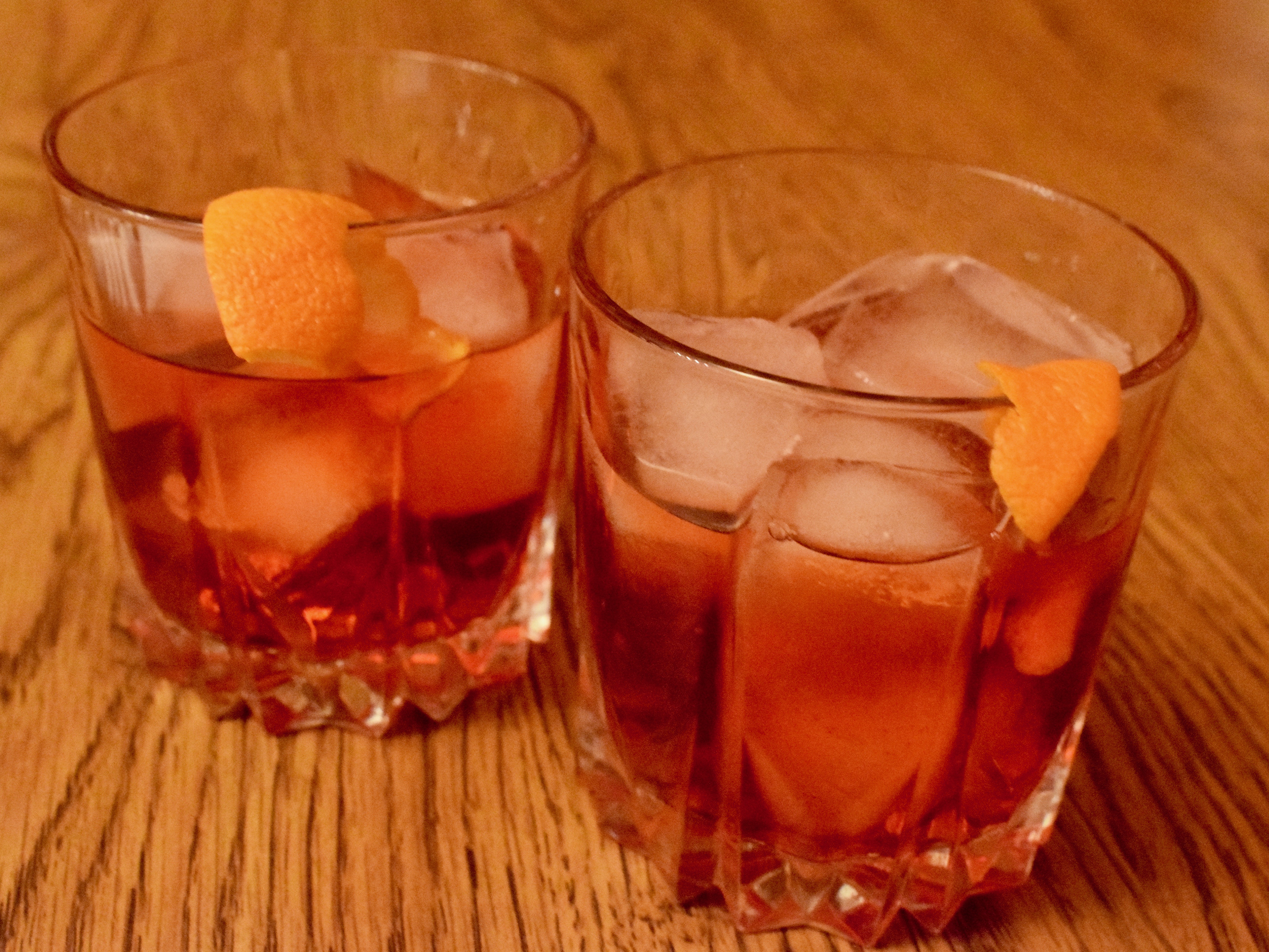 Cranberry Negroni Cocktails
