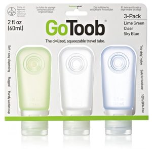 Gifts for Your Traveler, Silicone Toiletry Travel Tubes