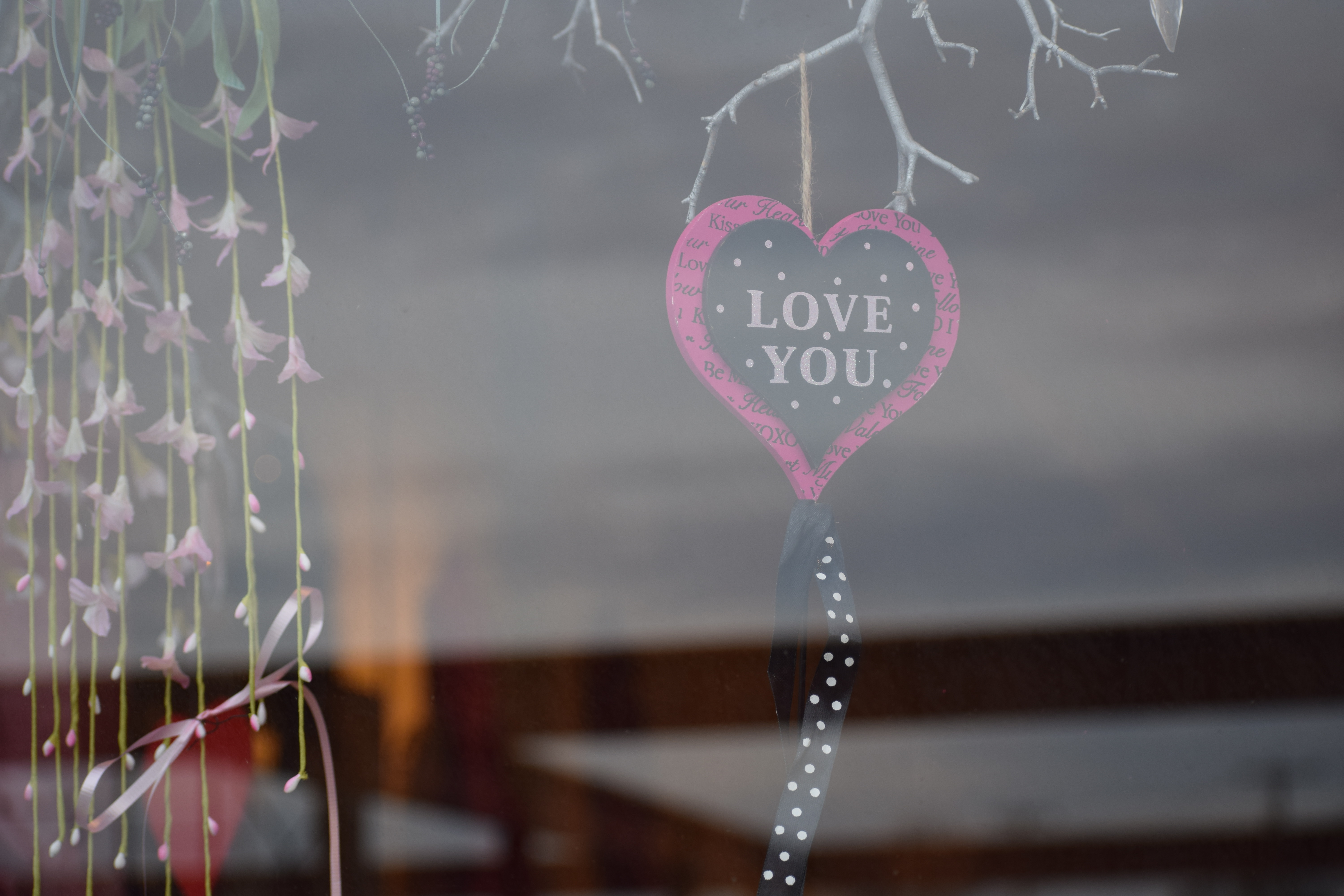 It's the weekend, number 89, Valentine window display in Mystic, CT
