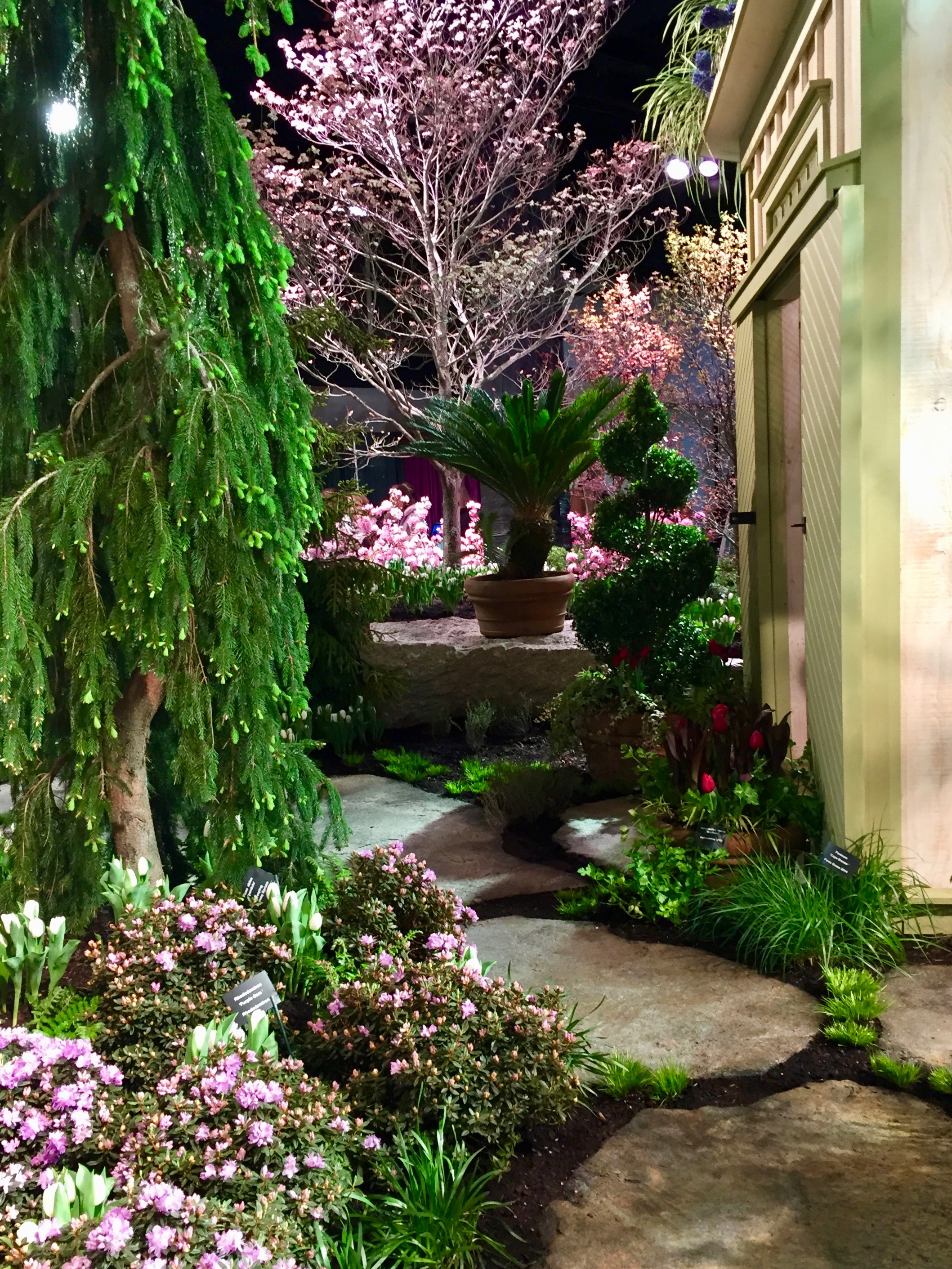 It's the weekend, number 95, Boston Flower and Garden Show exhibit