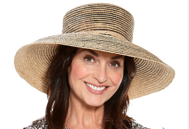 Summer Hats - Coolibar Gina Sun Hat on Model