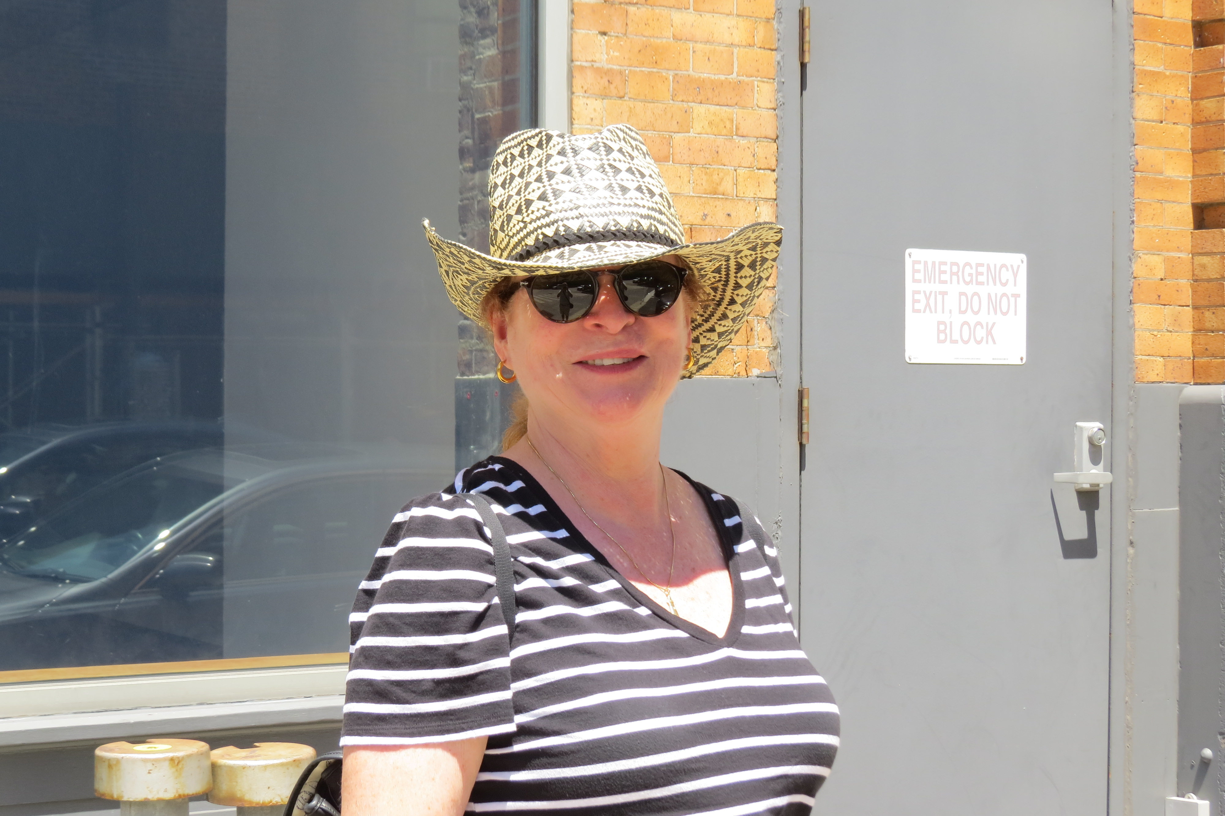 Summer Hats - Me Wearing a Straw Cowboy Hat