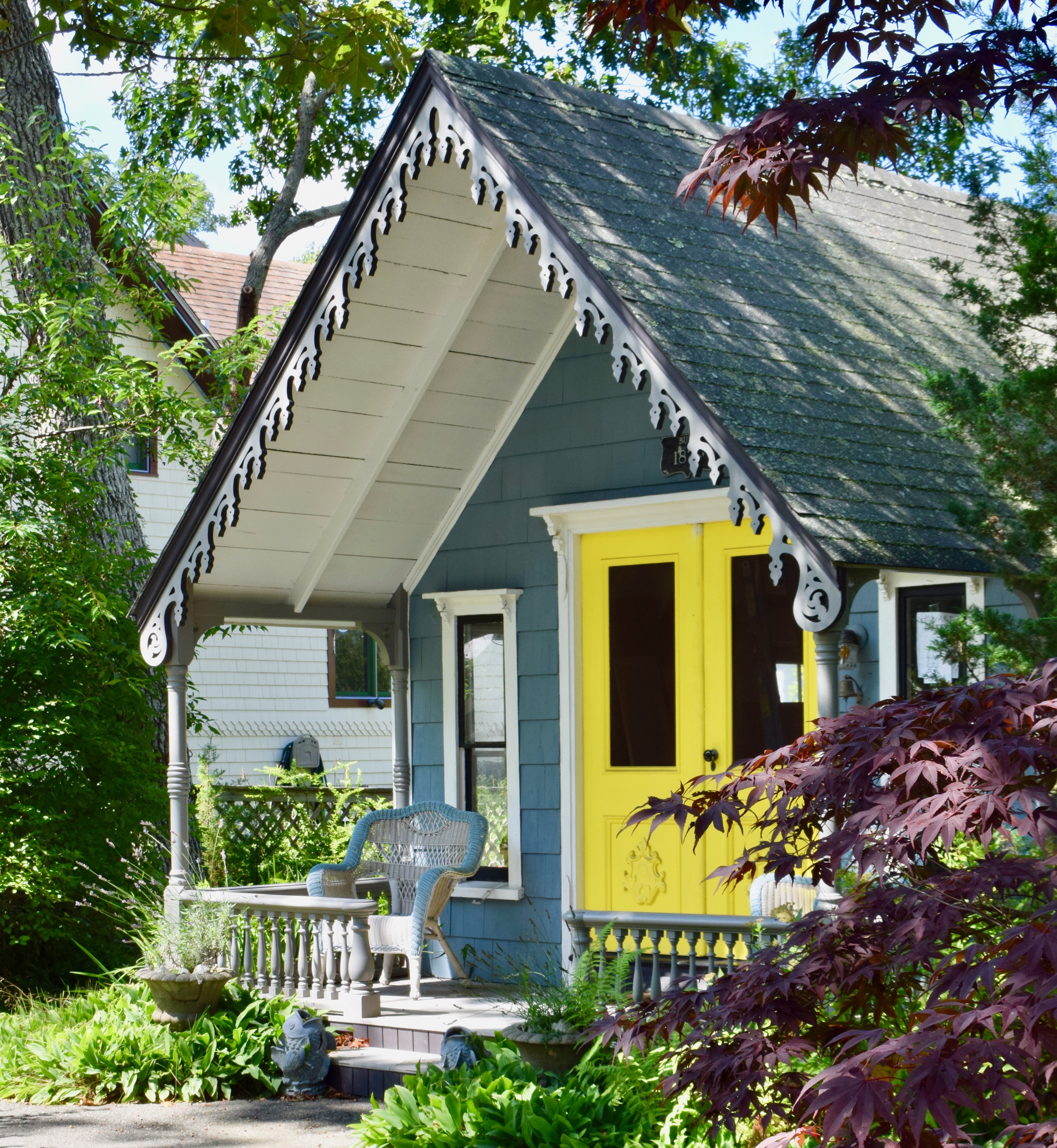 Cottage with Yellow Door