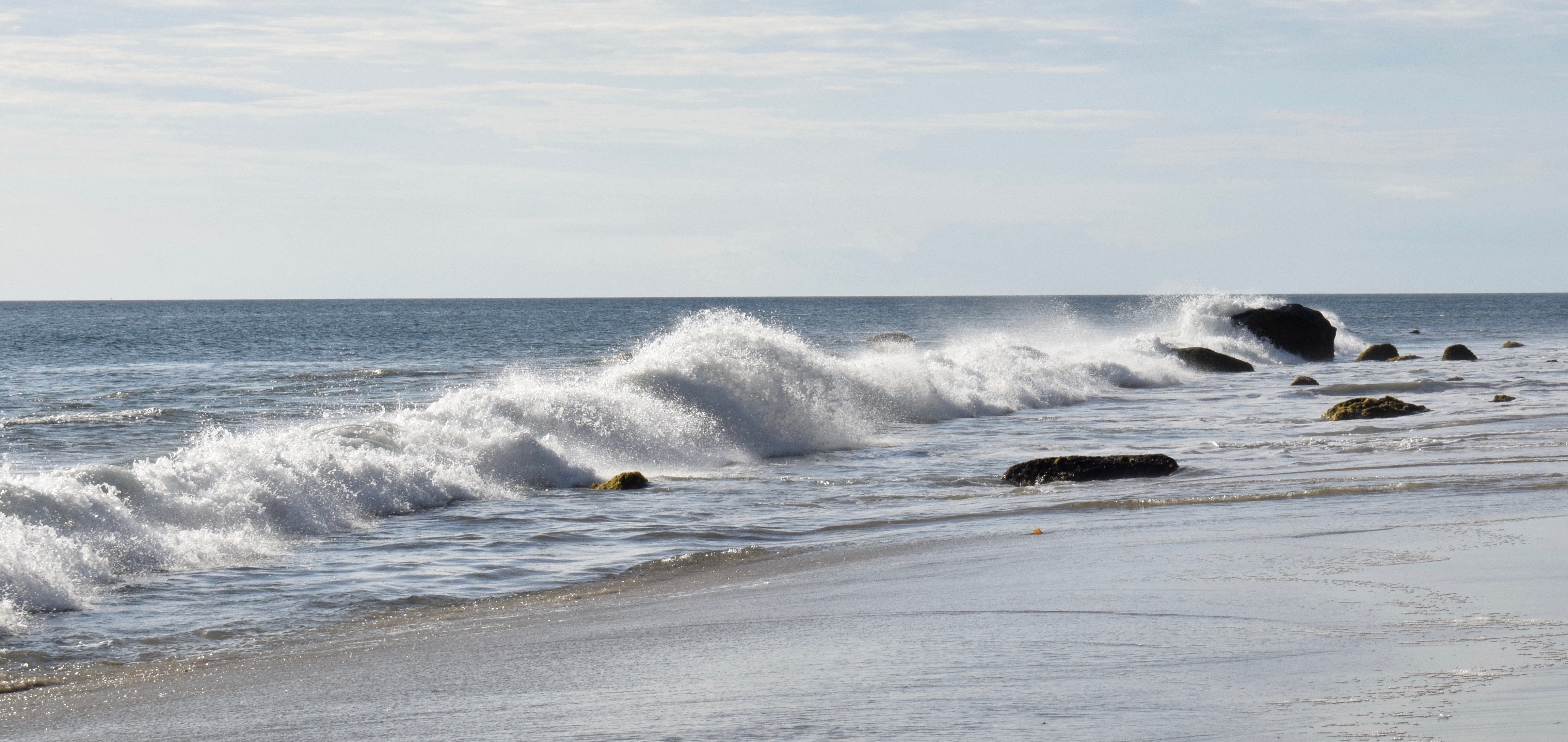 It's the weekend! Number 119, Waves Crashing on Aquinnah Beach