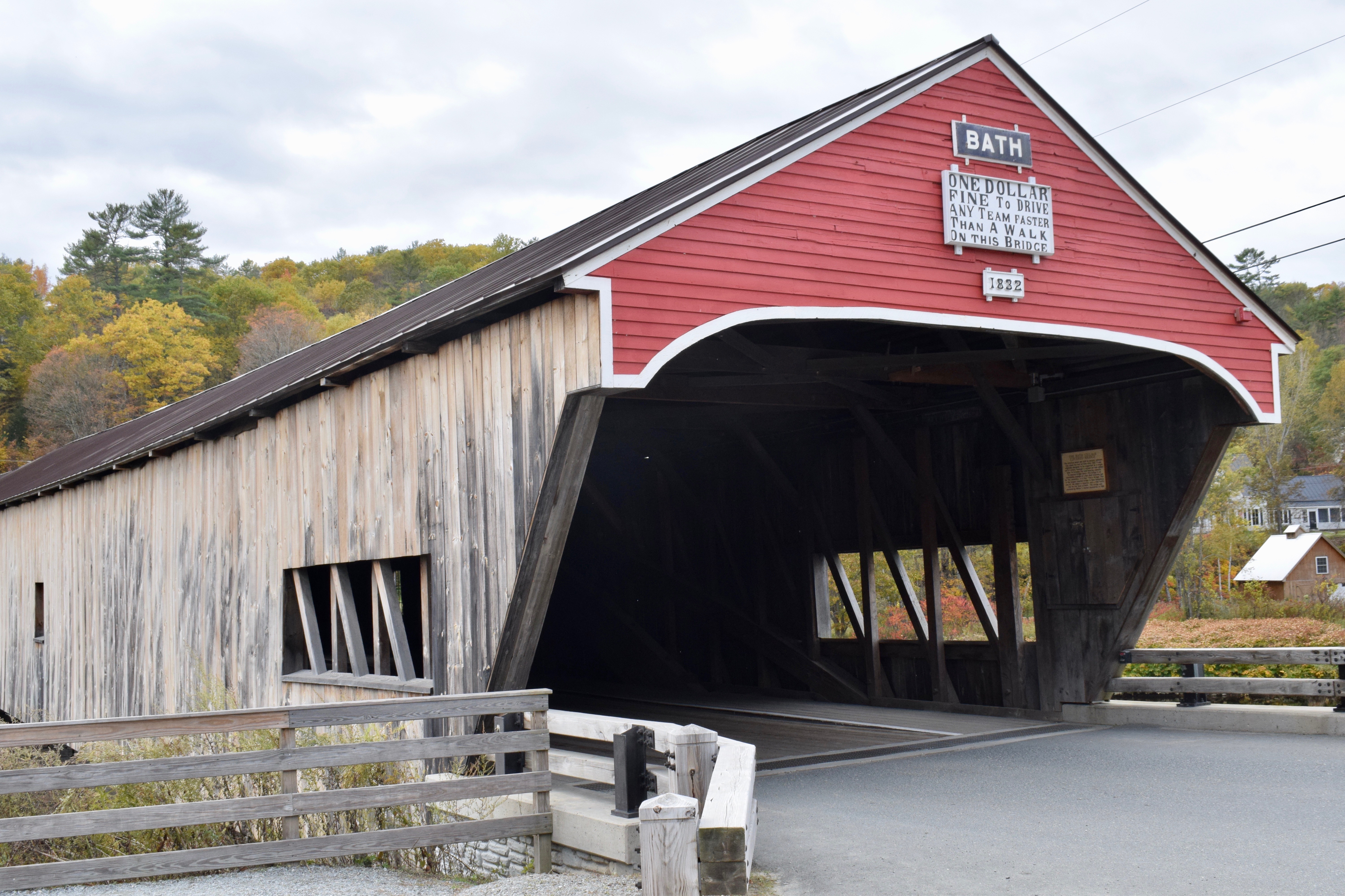 It's the weekend! Number 126, NH Covered Bridge