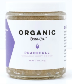 PeaceFull Body Scrub by Organic Bath Company