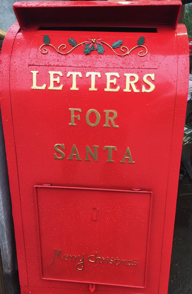 It's the weekend! Number 134, Mailbox for Letters to Santa