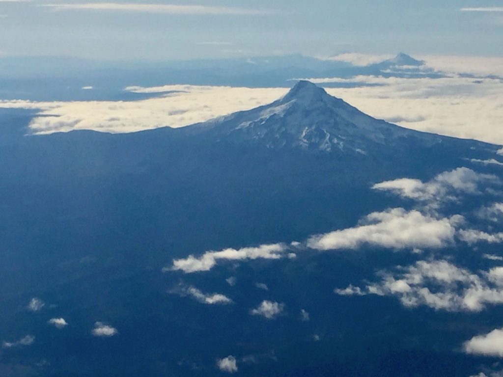 It's the weekend! Number 138, View of Oregon Mountains From a Plane