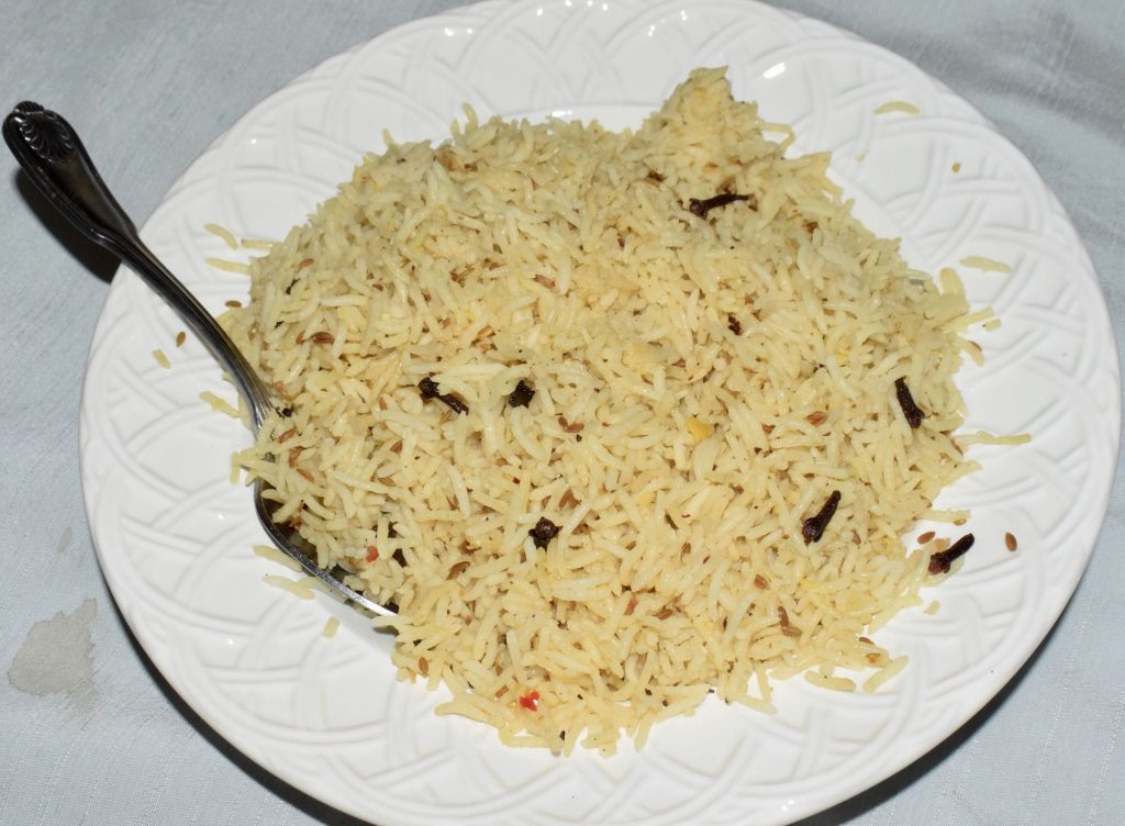Diwali 2018, Rice with Herbs