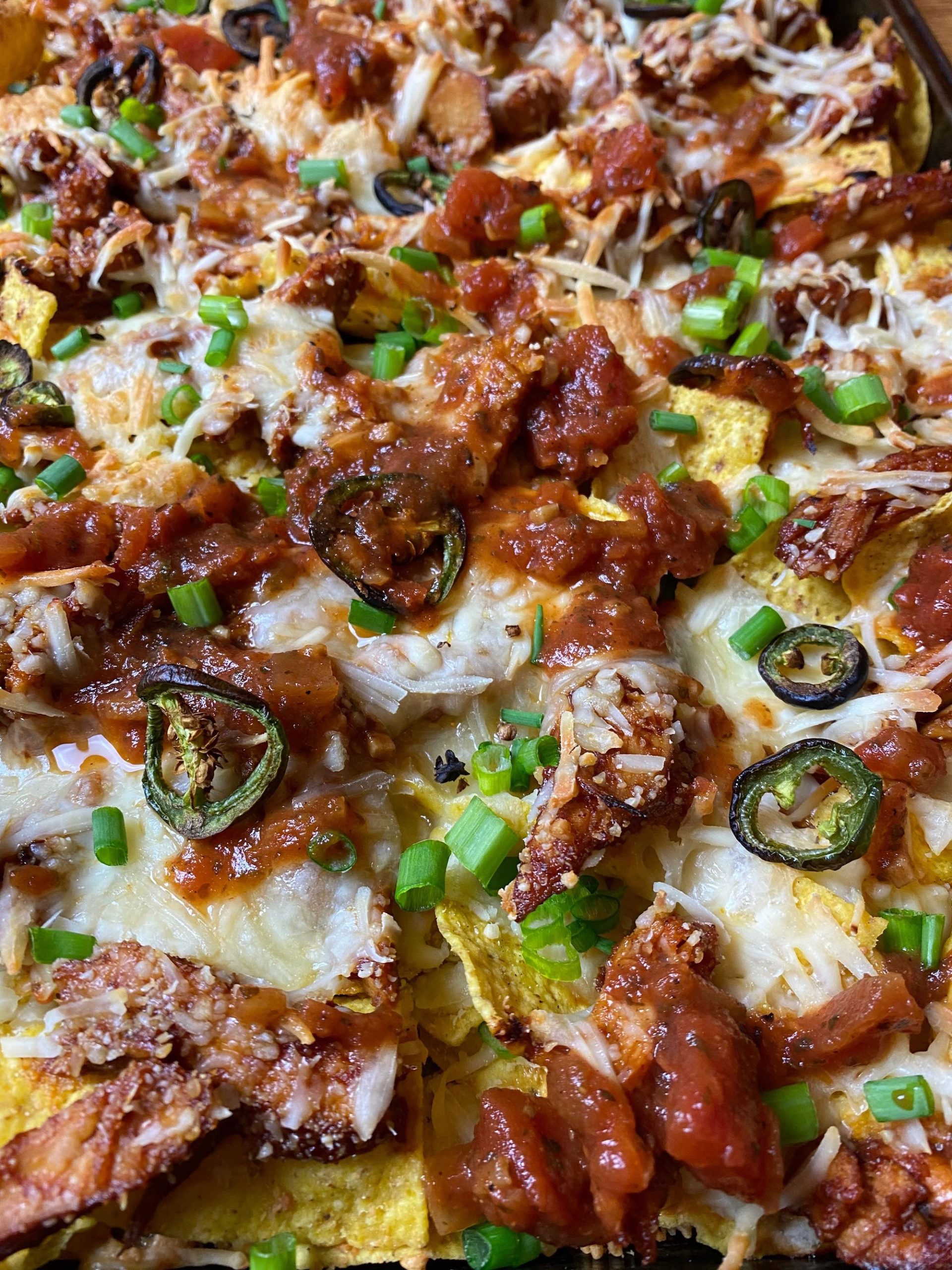 BBQ Turkey Nachos - Sea Salt and Sailor Stripes