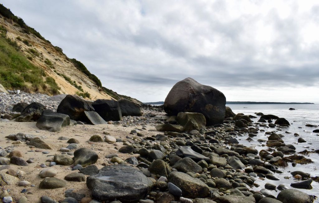Rocky Beach in the Menemsha Hills Reservation