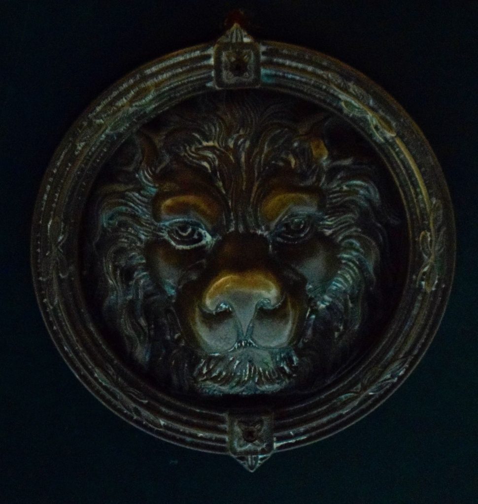 Favorite Things, Venetian Hardware, Lion with Shiny Snout