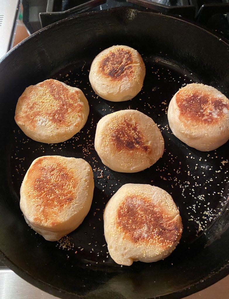 Sourdough English Muffins