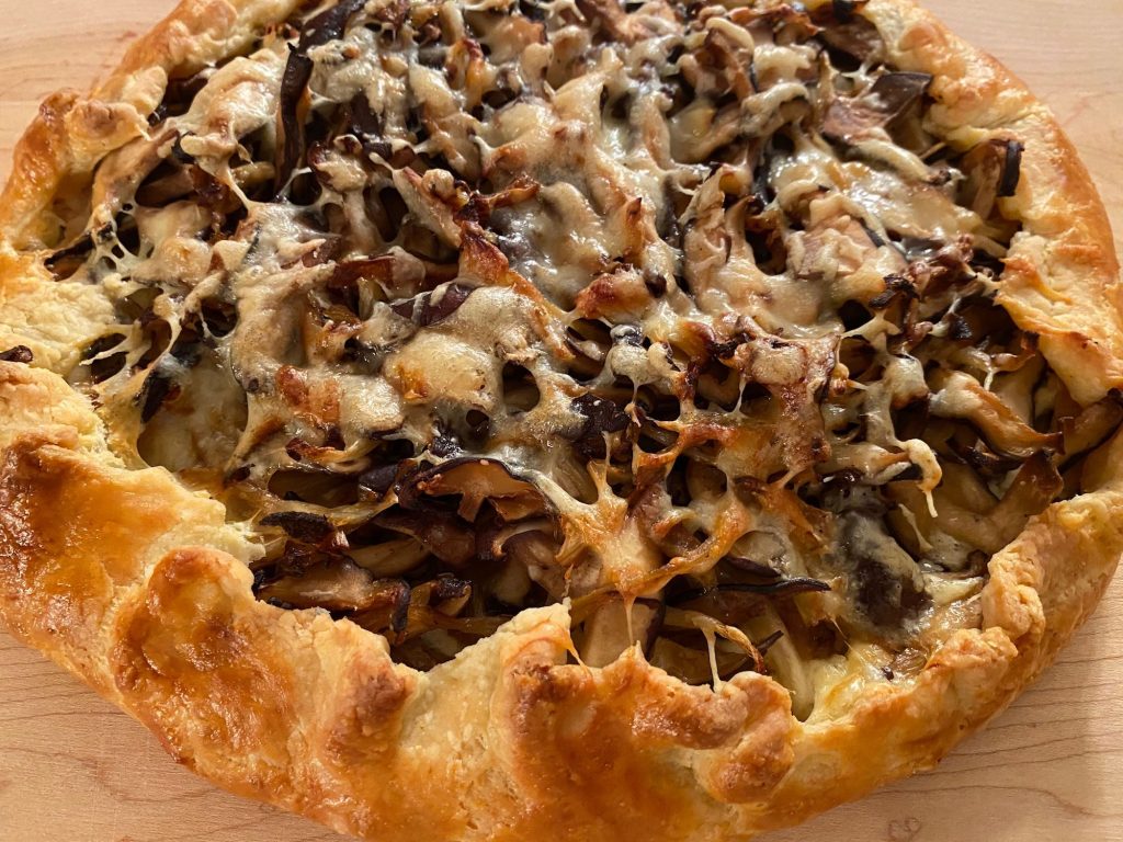 Mushroom and Fennel Galette with Savory Galette Dough