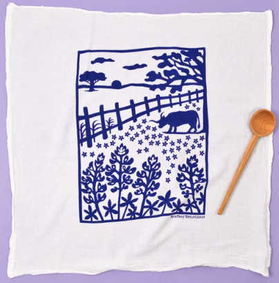 Kei and Molly flour sack dish towels