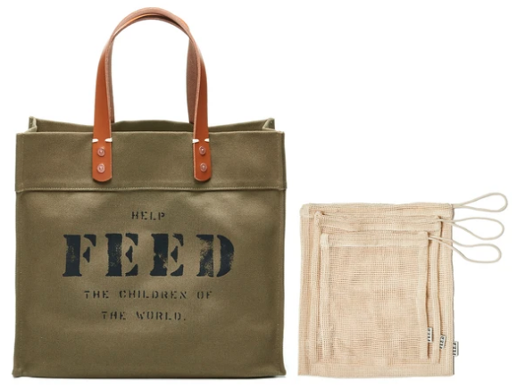 Feed's Market Tote Produce Bag Bundle