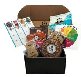 Gifts for Your Hosts, Tazo Virtual Chocolate Tasting Tour Kit