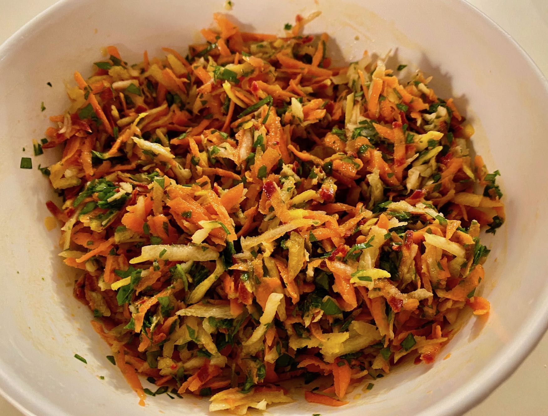 Carrot Parsley Salad