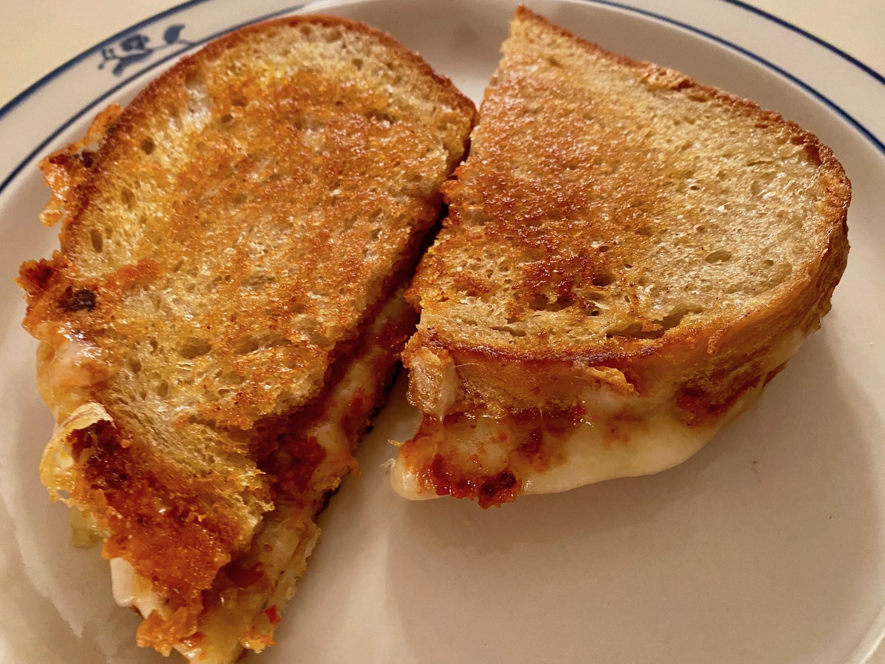 Romesco Grilled Cheese Sandwich