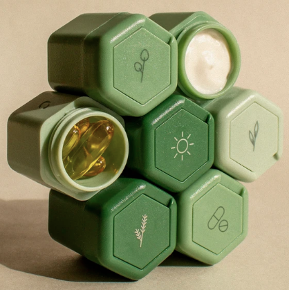 Gifts for Travelers, Set of Magnetic Travel Capsules