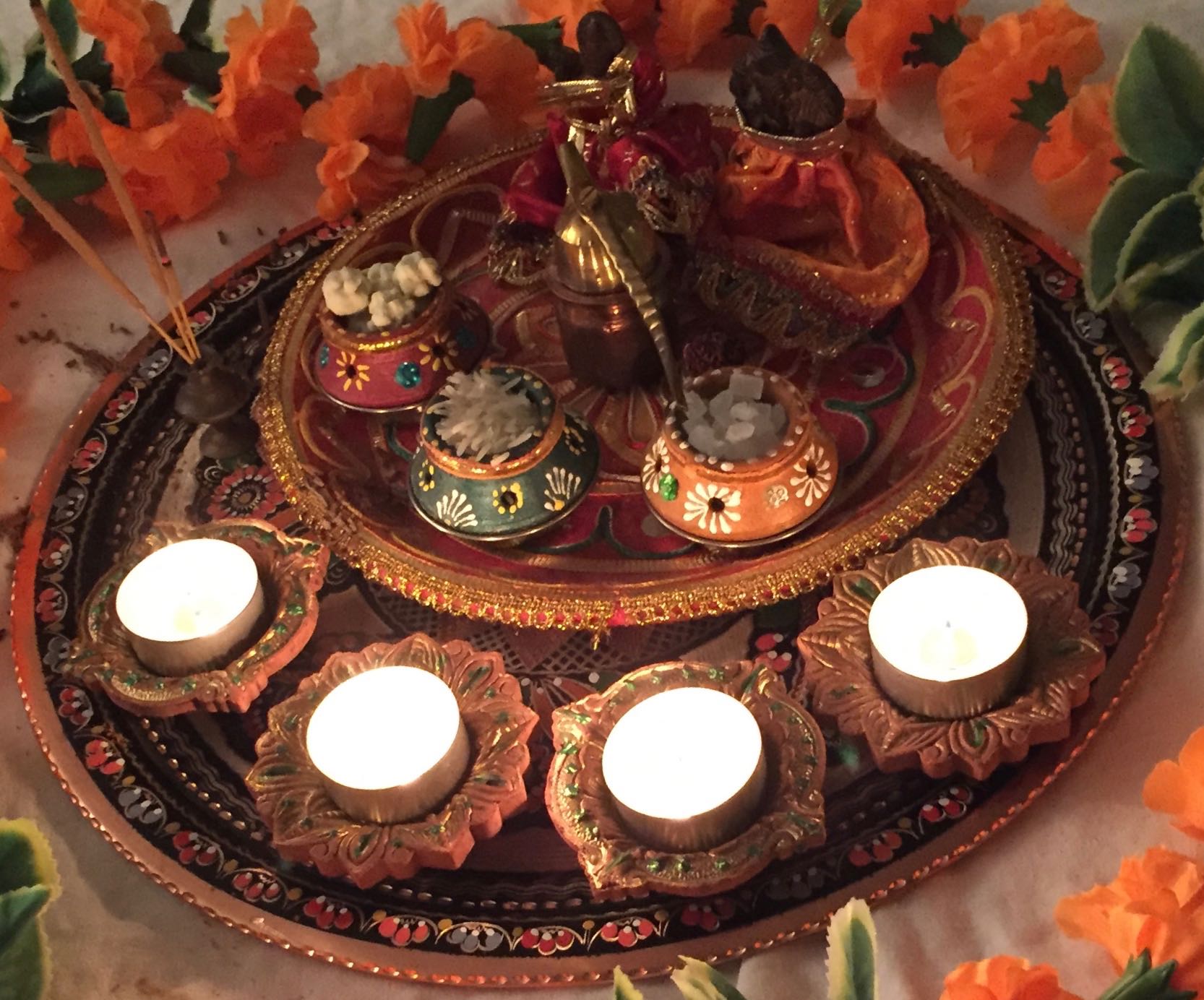 It's the weekend! Number 225, Offerings at a Diwali Celebration