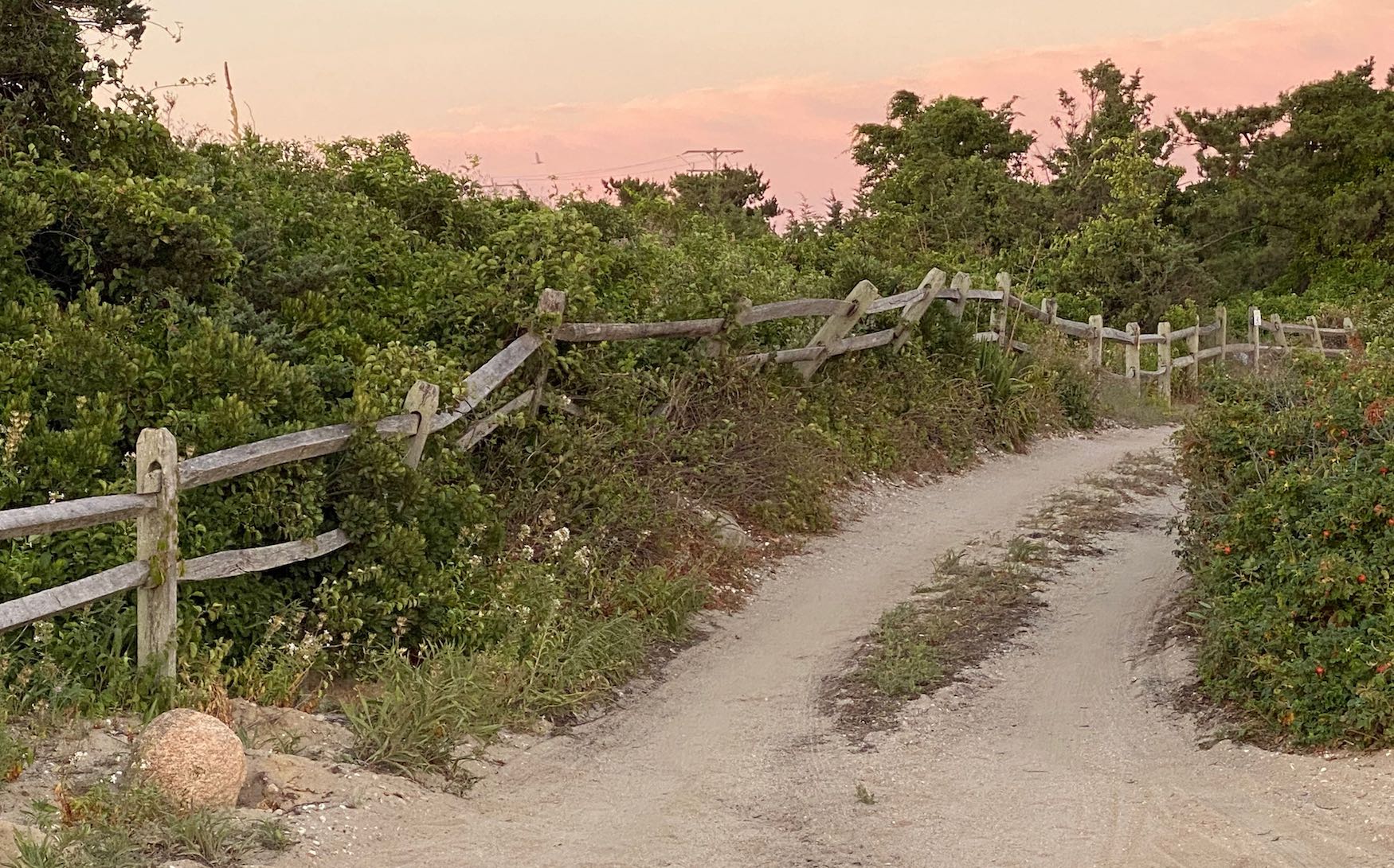 It's the weekend! Number 261, A Sandy Road and Split Rail Fence