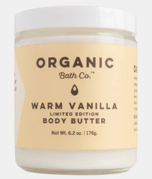 Organic Bath Company's Warm Vanilla Body Butter