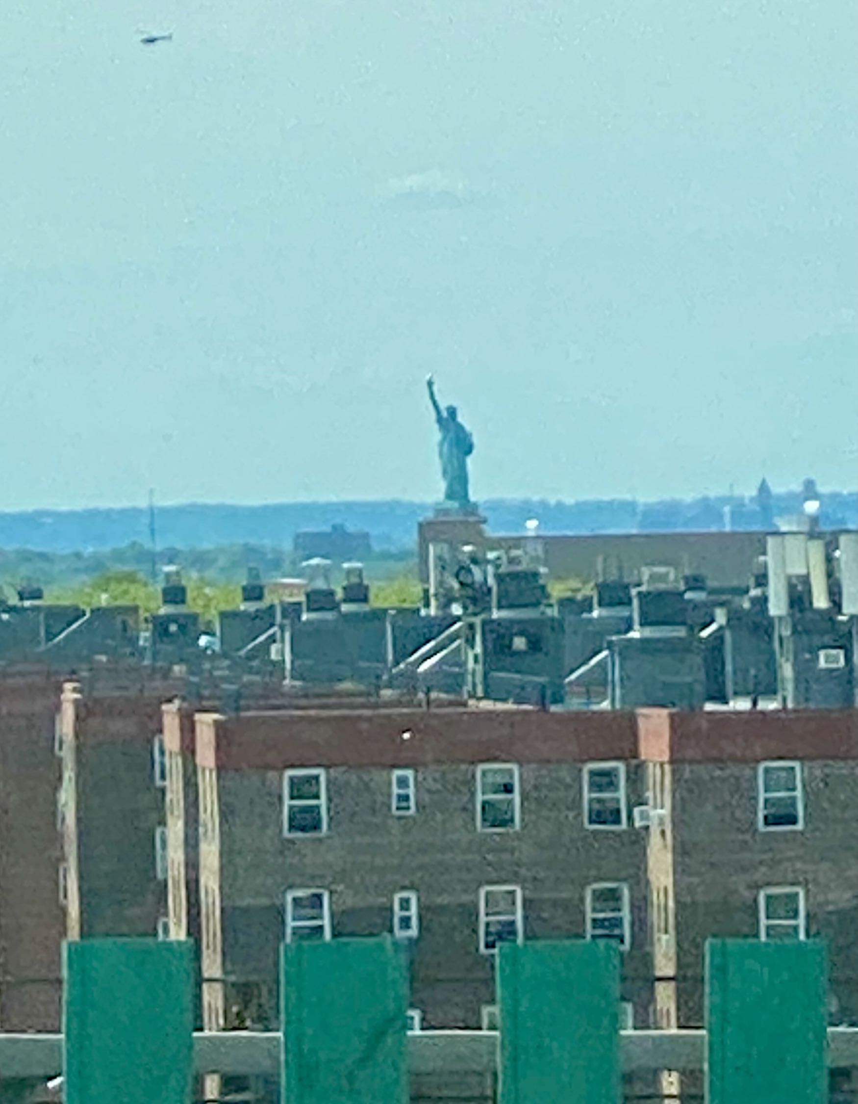 It's the weekend! Number 302, Statue of Liberty Seen from a Highway