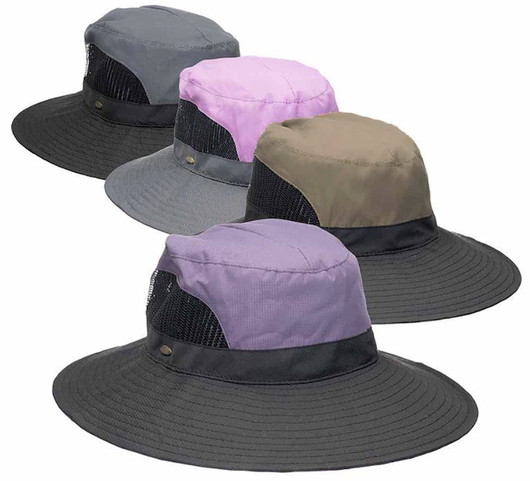 Hiking Hats with Ponytail Hole