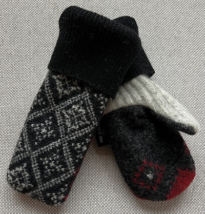 Recycled Wool Mittens from Jack & Mary