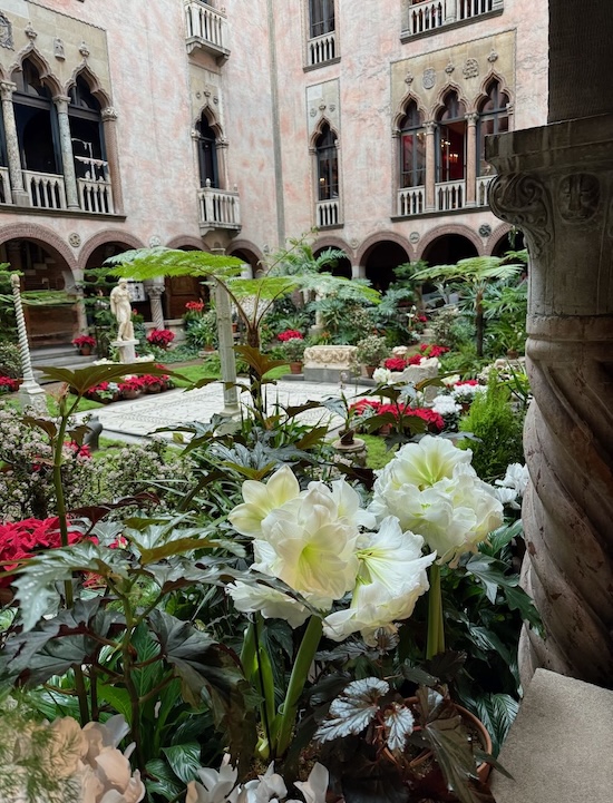 It's the weekend! Number 359, Courtyard Filled with Flowers at the Isabella Stewart Gardner Museum