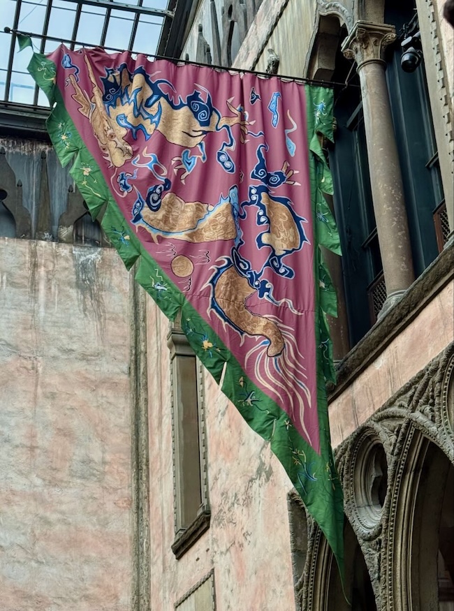 Dragon Banner at Isabella Stewart Gardner Museum