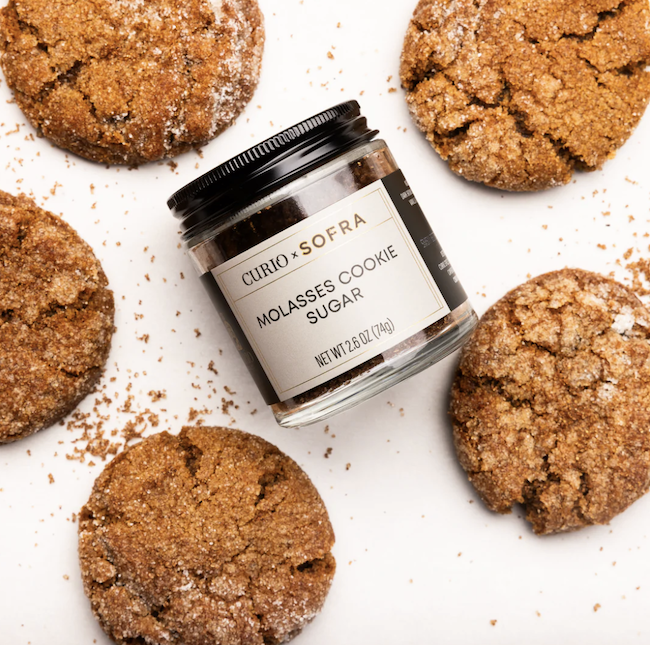 Curio Spice's Sofra Molasses Cookie Sugar